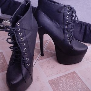 Black booties